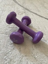 10 Pairs Vinyl Hand Weights 1lb