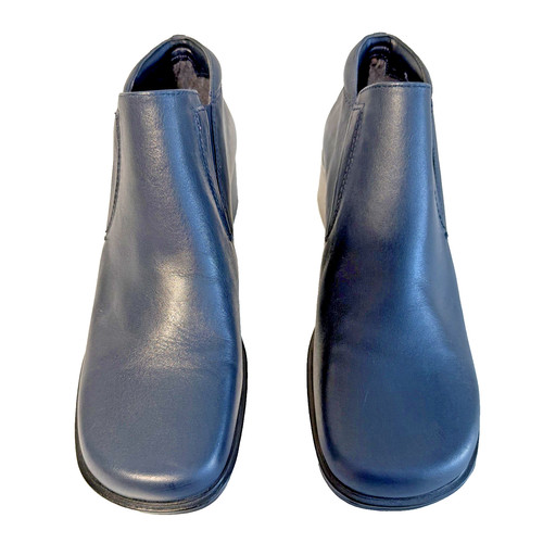 Markon womens blue leather - markon, 7.5