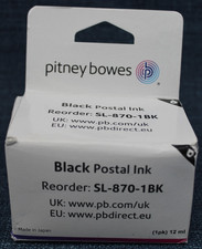 Genuine Pitney Bowes Black Ink