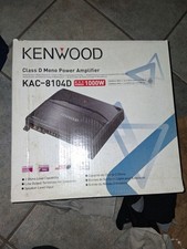 Kenwood KAC-8104D 1-Channel
