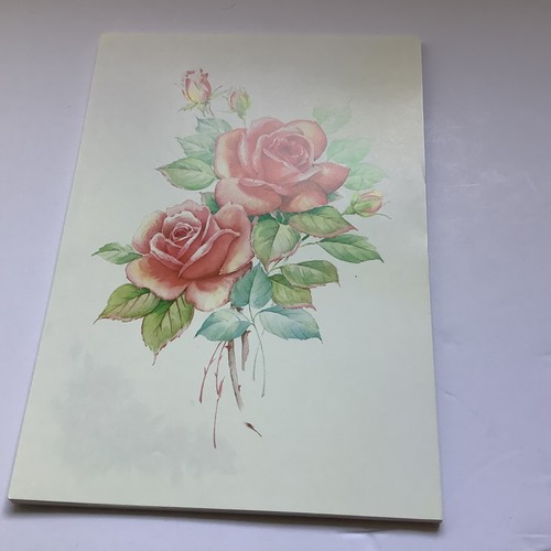 Vintage 90s pink rose writing - 90s,