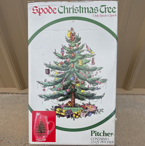 Spode christmas tree glass - spode,