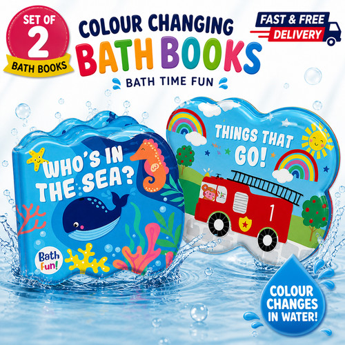 Baby bath books - baby,