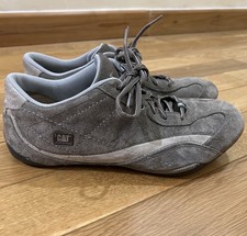 Caterpillar CAT UK 9 EUR 43 Slake / Heritage Suede Trainers Grey Men’s Casual