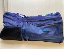 Dunlop Golf duffle bag 25" x 13" x 13" sports shoulder strap wet pocket blue