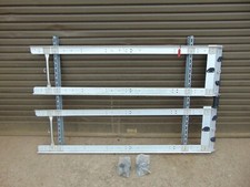 Ford Connect Roof Rack Transit 02-13 Twin Ladder Aluminium Rails Fixings Bars