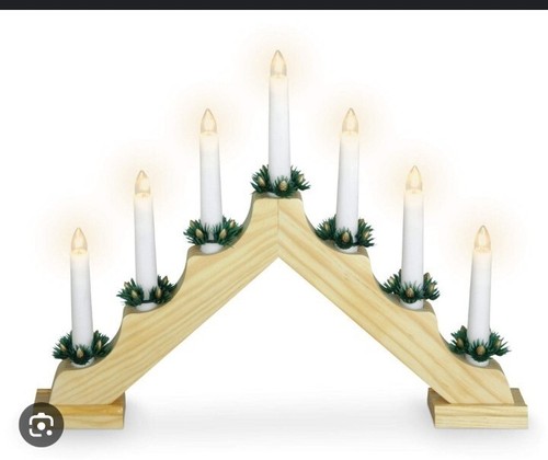 Christmas candle bridge led - christmas, 7
