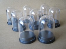 50 x Clear Acrylic Domes with