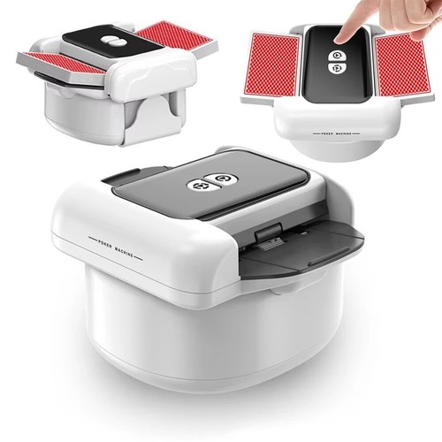 Automatic card shuffler - automatic, poker