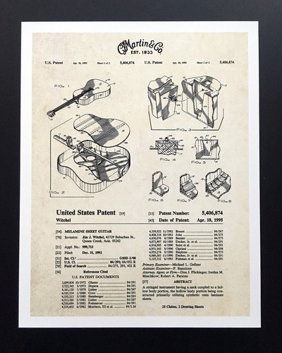 Martin guitar patent art - patent,