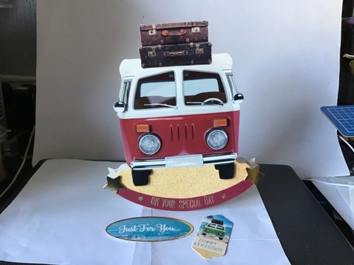 Campervan wobbler birthday - campervan,