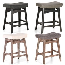 4 Saddle Bar Stools Kitchen