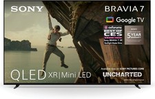 Sony Bravia 7 K55XR70 QLED Mini LED XR HDR 4K Ultra HD 55'' Smart Google TV B+