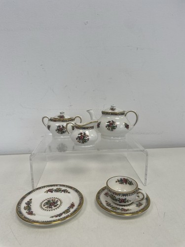 Coalport ming rose - ming, miniature