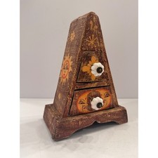 Folk Art Pyramid Chest of