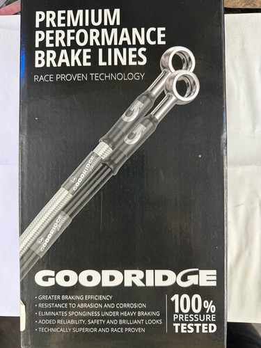 Mountune braded brake line - line, kit