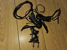 Shimano ST-RS505 Hydraulic Disc Brake STI Levers And Calipers 11 Speed Double 