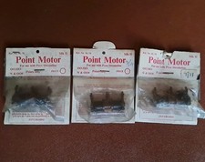 3*Peco MkII Point Motors - SL-70 - OO / HO / N / OO9 Gauge - Sealed Pack