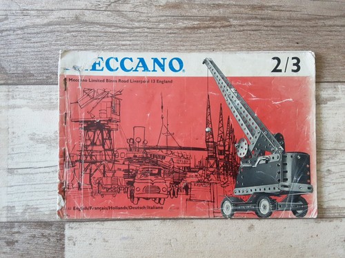 Meccano 1964 instructions for