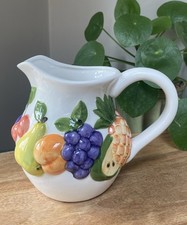 Vintage jug fruit - vintage,