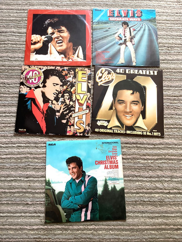Elvis presley job lot five - elvis,