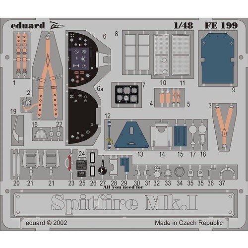 Eduard fe199 supermarine - 1/48,
