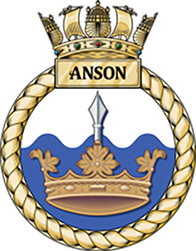 Hms anson submarine - anson,
