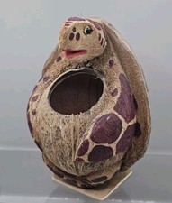 Hand Carved Coconut Holder