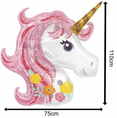 Giant foil unicorn - giant, 1m+