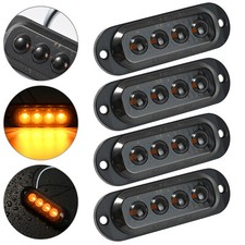 4-Pcs LED Side Marker Lights