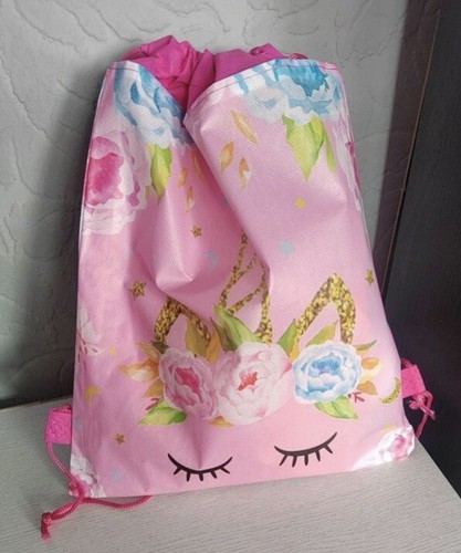 Pink multi unicorn girls - unicorn,