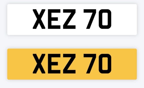 Number license plate - ni,