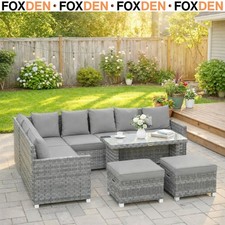 6 Seater Rattan Garden