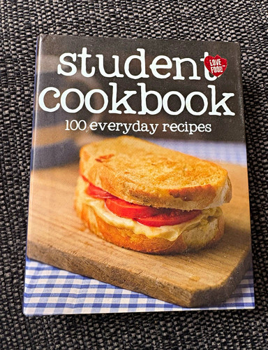 Love food student cookbook - food,