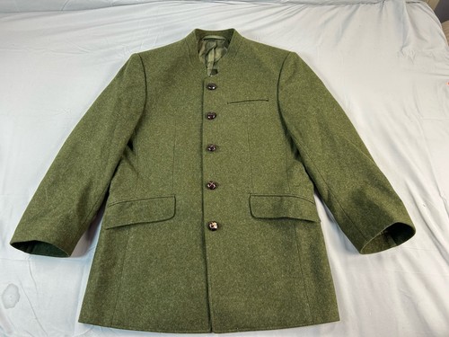 Weirer tyrol loden coat green - loden,