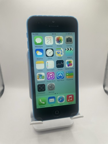 Apple iphone 8gb blue - 5c,