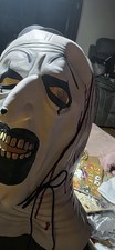Horror Clown Mask Cosplay Costume Masquerade Halloween Party Fancy Dress Props.