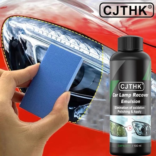 Car headlight restoration - car,