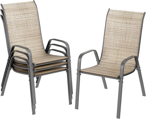 Patio chairs set outdoor - set, 4