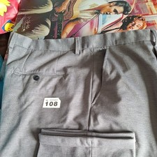 mens trousers 1950s/40s Style Retro Rockabilly Swing Ww2 Elvis Jive Era W42L29 