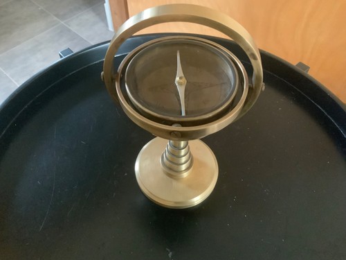 Decorative brass gimbal - decorative,