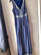 Debenhams Brand new blue maxi dress size 10