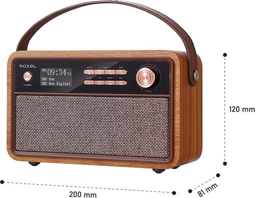 Roxel retro vintage - retro, dab+