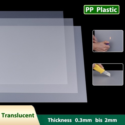 Plastic sheet frosted clear - sheet,