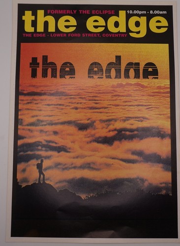 Rave flyer the - edge, "
