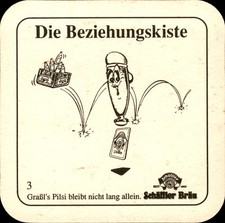 Beer mat Schäffler Bräu -