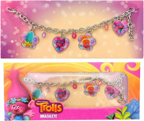Trolls bracelet with pendant - trolls,