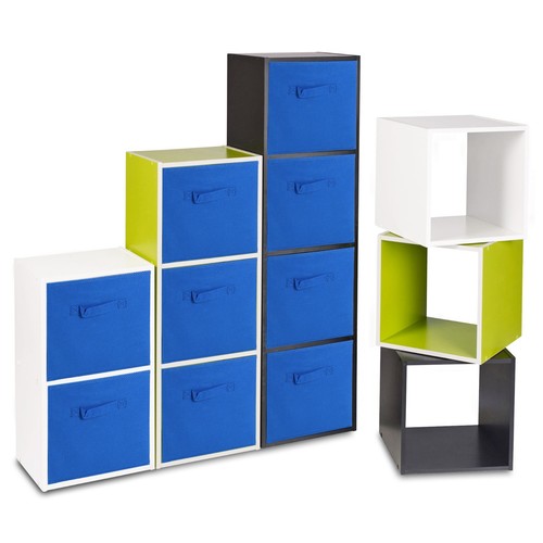 Wooden cubed cupboard - cupboard, storage