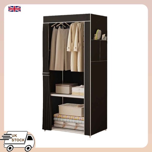 Canvas wardrobe 56x44x146cm - wardrobe,