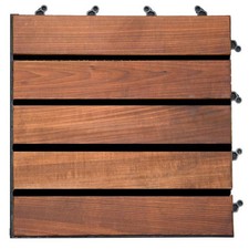 Thermo Ash Wooden Floor Mat